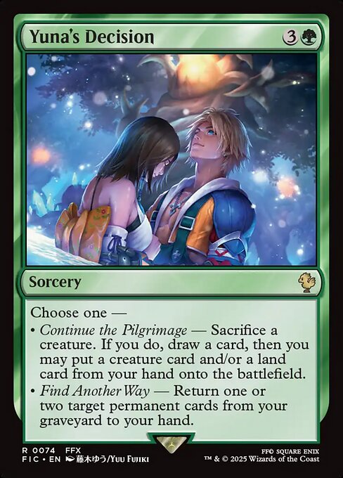 FIC: Yuna's Decision