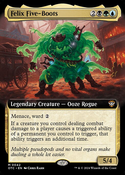 OTC: Felix Five-Boots (Extended Art) (Foil)