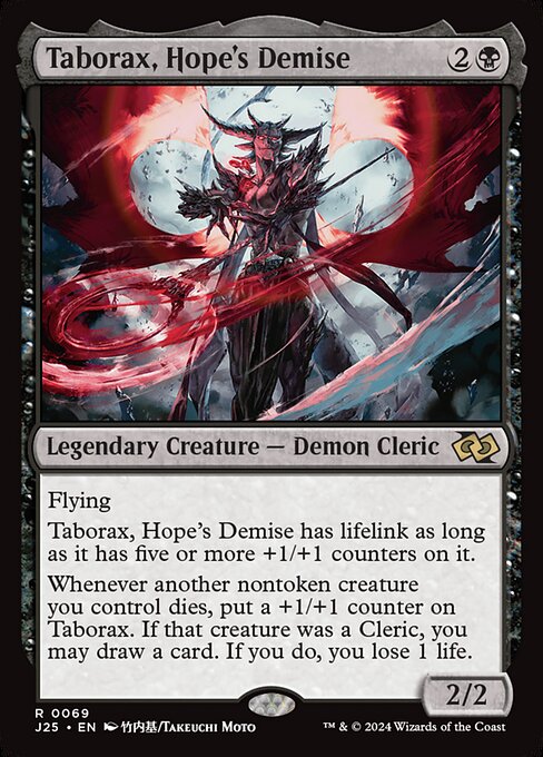 J25: Taborax, Hope's Demise (Anime) (Foil)