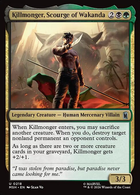 MSH: Killmonger, Scourge of Wakanda