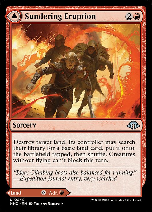 MH3: Sundering Eruption (Foil)
