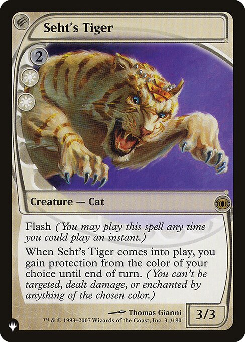 PLST: Seht's Tiger