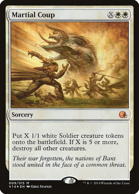 V14: Martial Coup (Foil)