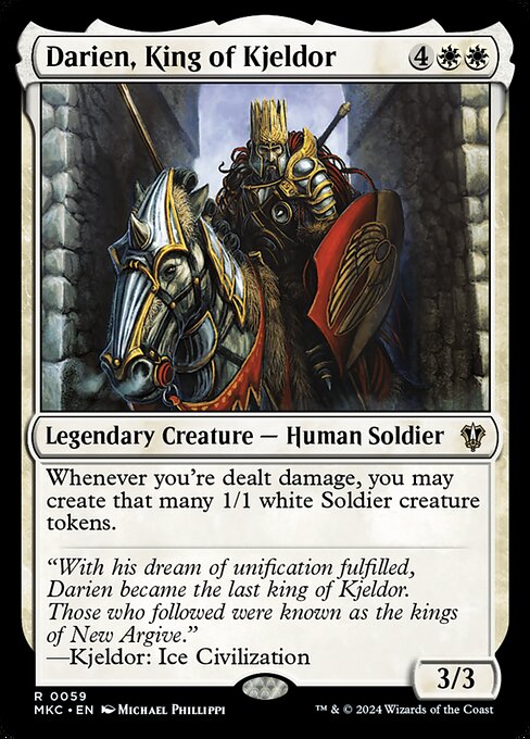 MKC: Darien, King of Kjeldor