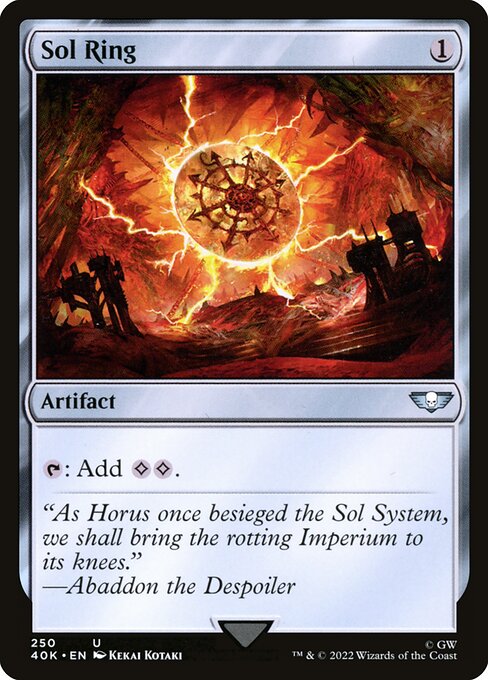 40K: Sol Ring (250)