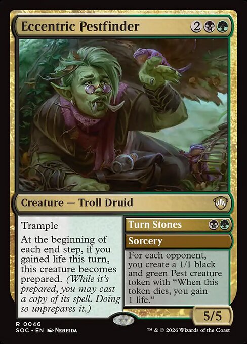 SOC: Eccentric Pestfinder