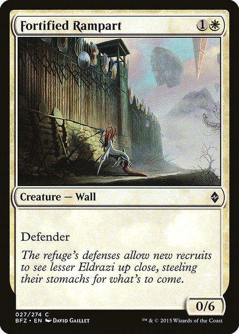 BFZ: Fortified Rampart