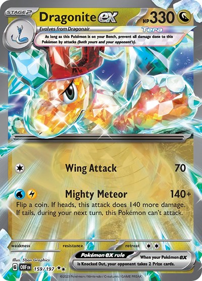 OBF: Dragonite ex (Holofoil)