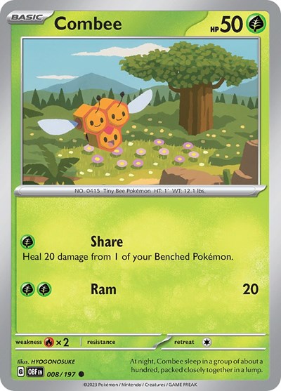 OBF: Combee (Reverse Holofoil)
