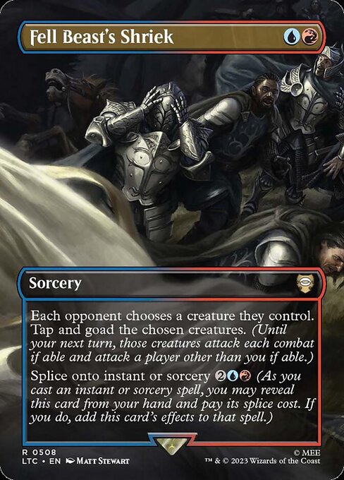 LTC: Fell Beast's Shriek (Borderless)