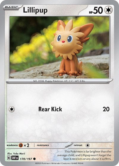 OBF: Lillipup (Reverse Holofoil)