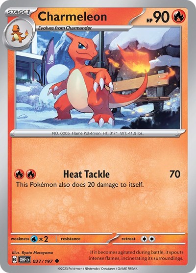 OBF: Charmeleon (Reverse Holofoil)