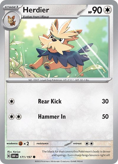 OBF: Herdier (Reverse Holofoil)