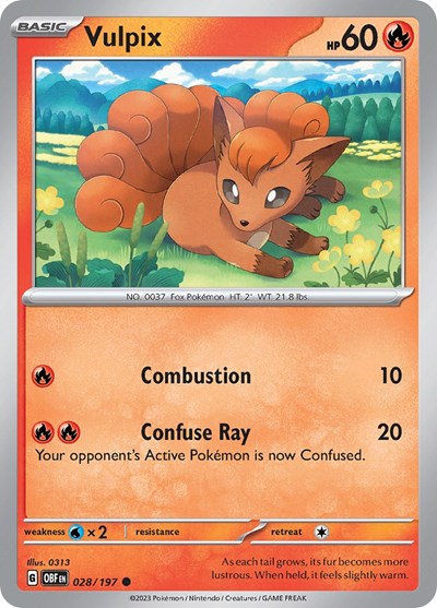 OBF: Vulpix (Reverse Holofoil)