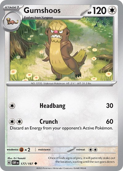 OBF: Gumshoos (Reverse Holofoil)