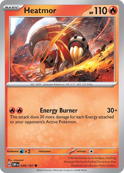 OBF: Heatmor (Reverse Holofoil)