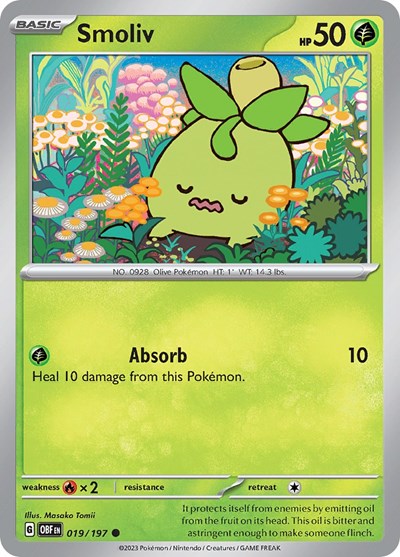 OBF: Smoliv (Reverse Holofoil)