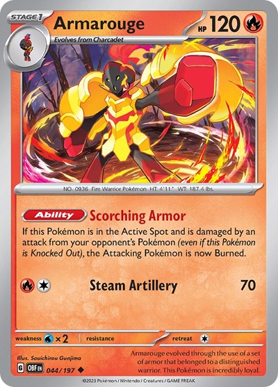 OBF: Armarouge (Reverse Holofoil)