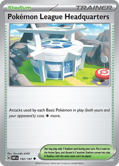 OBF: Pokemon League Headquarters (Reverse Holofoil)