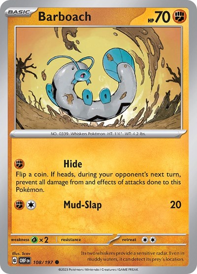 OBF: Barboach (Reverse Holofoil)