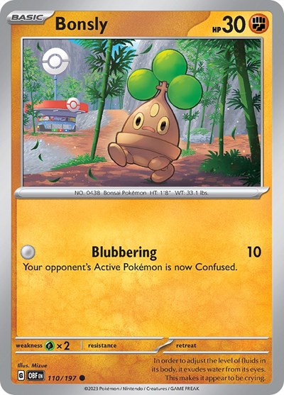 OBF: Bonsly (Reverse Holofoil)