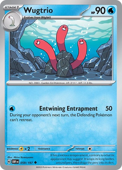 OBF: Wugtrio (Reverse Holofoil)