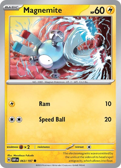 OBF: Magnemite (Reverse Holofoil)