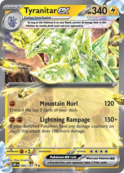 OBF: Tyranitar ex (Holofoil)