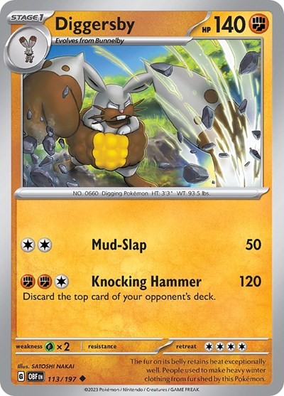 OBF: Diggersby (Reverse Holofoil)