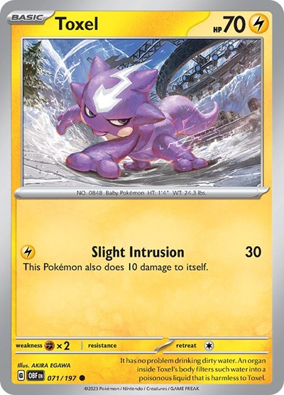 OBF: Toxel (Reverse Holofoil)