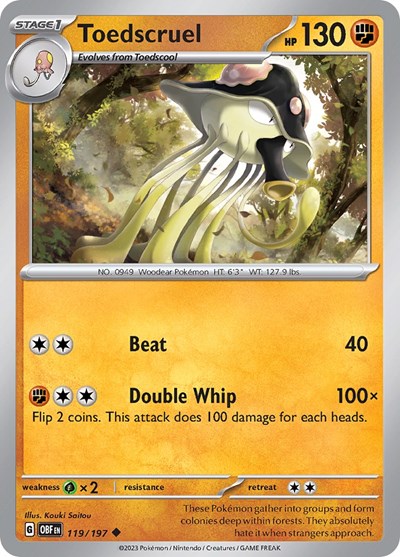 OBF: Toedscruel (Reverse Holofoil)