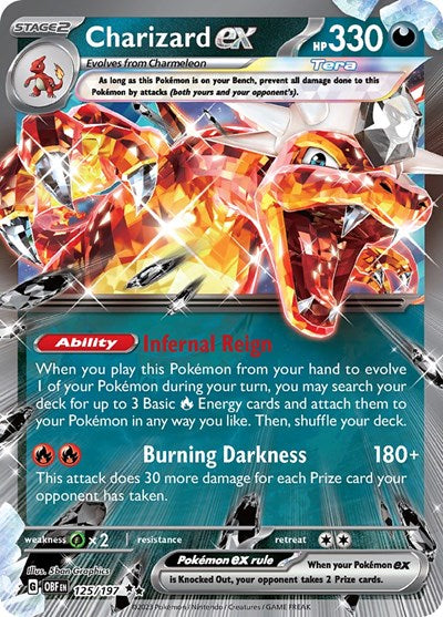 OBF: Charizard ex - 125/197 (Holofoil)