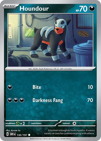 OBF: Houndour - 132/197