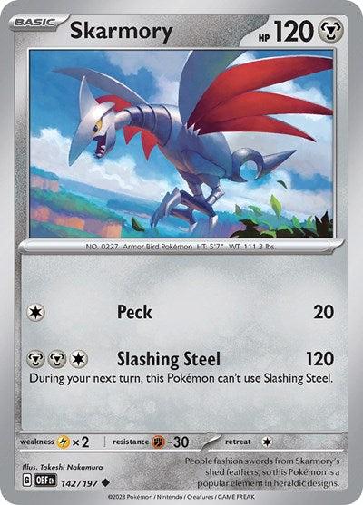 OBF: Skarmory (Reverse Holofoil)