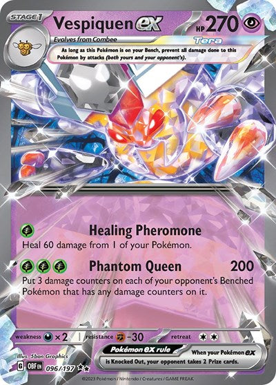 OBF: Vespiquen ex (Holofoil)