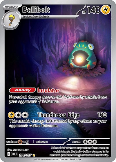 OBF: Bellibolt - 201/197 (Holofoil)