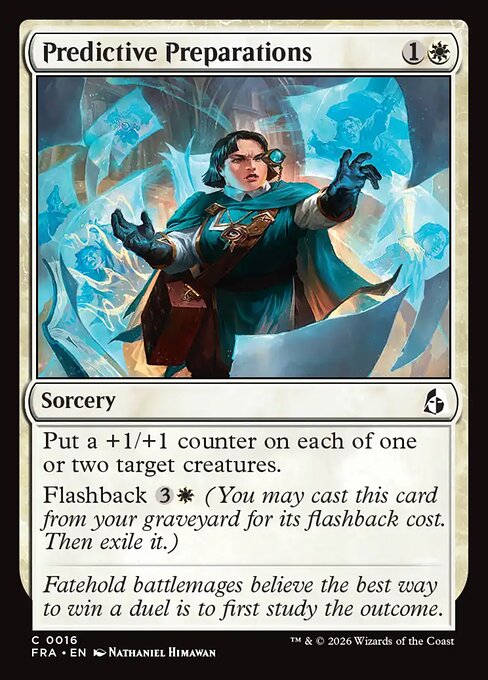 FRA: Predictive Preparations (Foil)