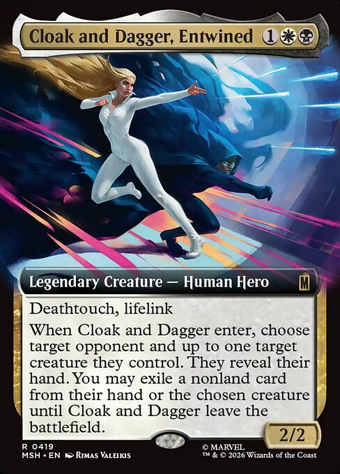 MSH: Cloak and Dagger, Entwined (Extended Art)