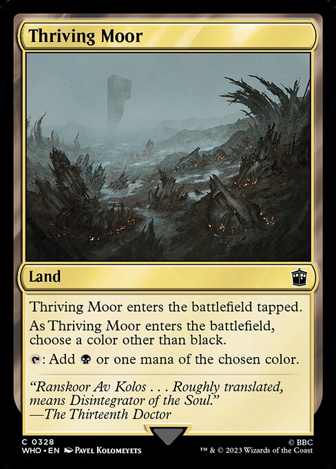 WHO: Thriving Moor