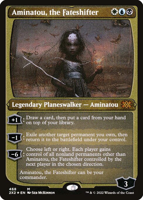 2X2: Aminatou, the Fateshifter (Foil Etched)
