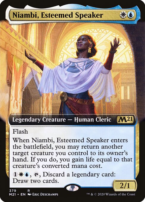 M21: Niambi, Esteemed Speaker (Extended Art)