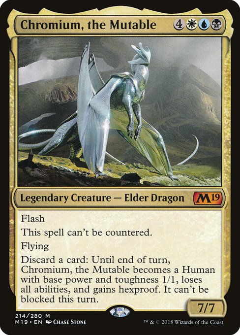 M19: Chromium, the Mutable (Foil)