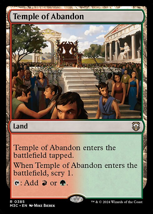 M3C: Temple of Abandon (Foil)