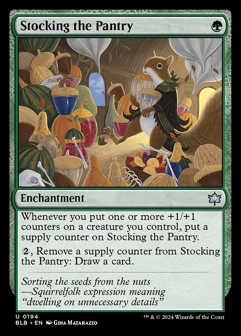 BLB: Stocking the Pantry (Foil)