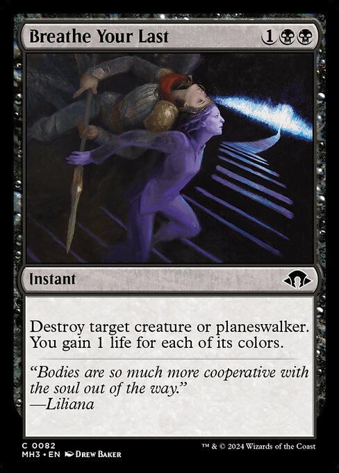 MH3: Breathe Your Last (Foil)