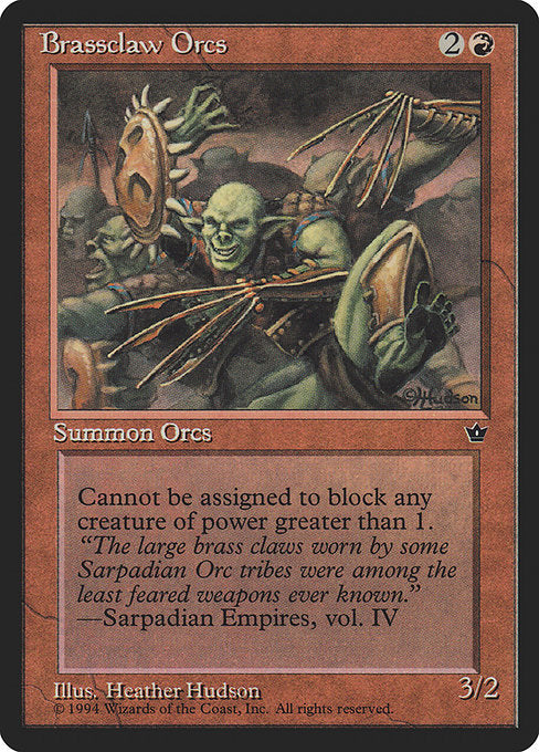 FEM: Brassclaw Orcs (Claws)
