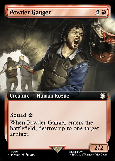 PIP: Powder Ganger (Extended Art) (Surge Foil)