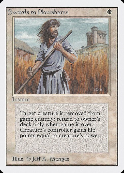 2ED: Swords to Plowshares