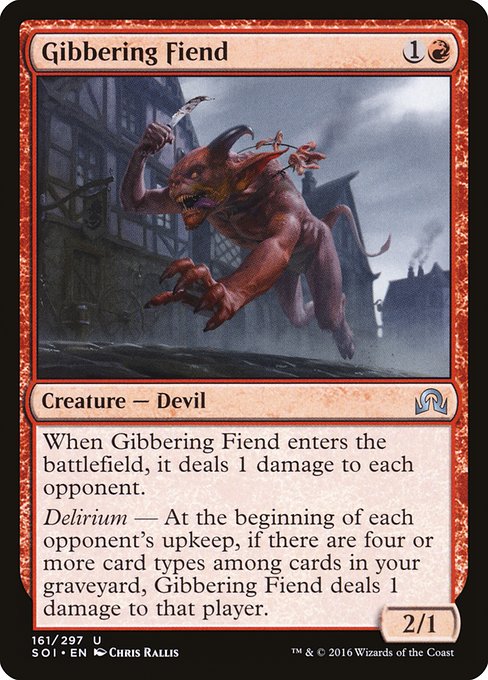 SOI: Gibbering Fiend