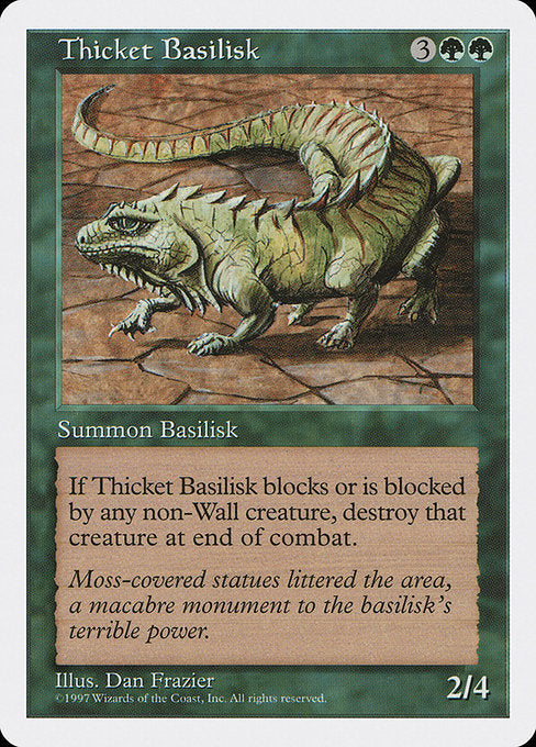 5ED: Thicket Basilisk